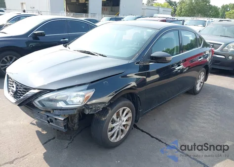 2017 Nissan Sentra S z USA, uszkodzony, nr VIN 3N1AB7AP9HY227307